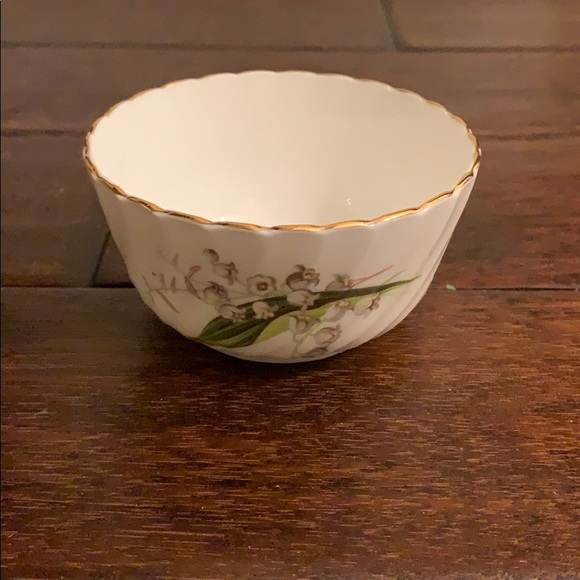 Adderley Fine Bone China Small Floral Sugar Bowl - Picture 1 of 7